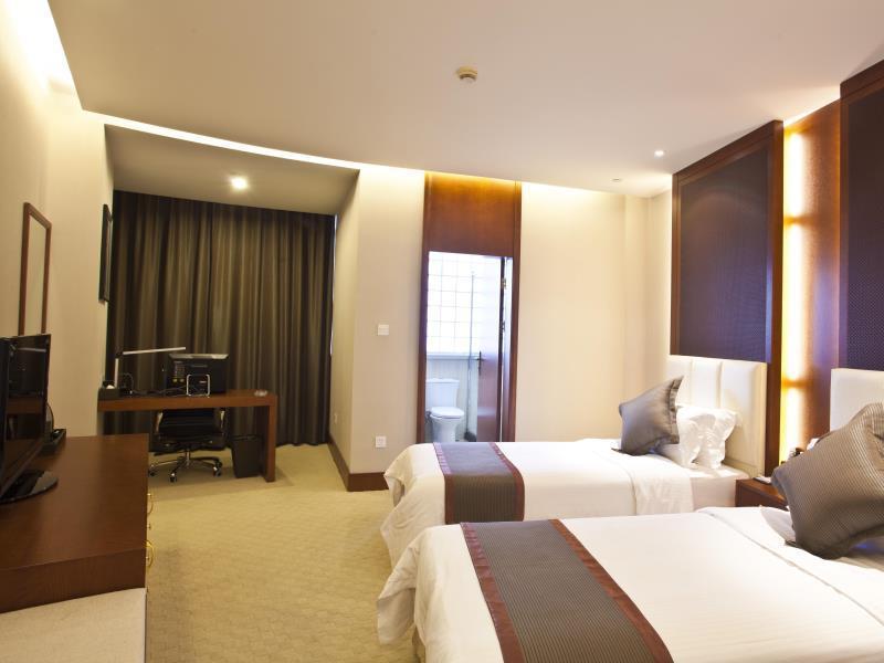 Noble Center Hotel Shanghai Bagian luar foto
